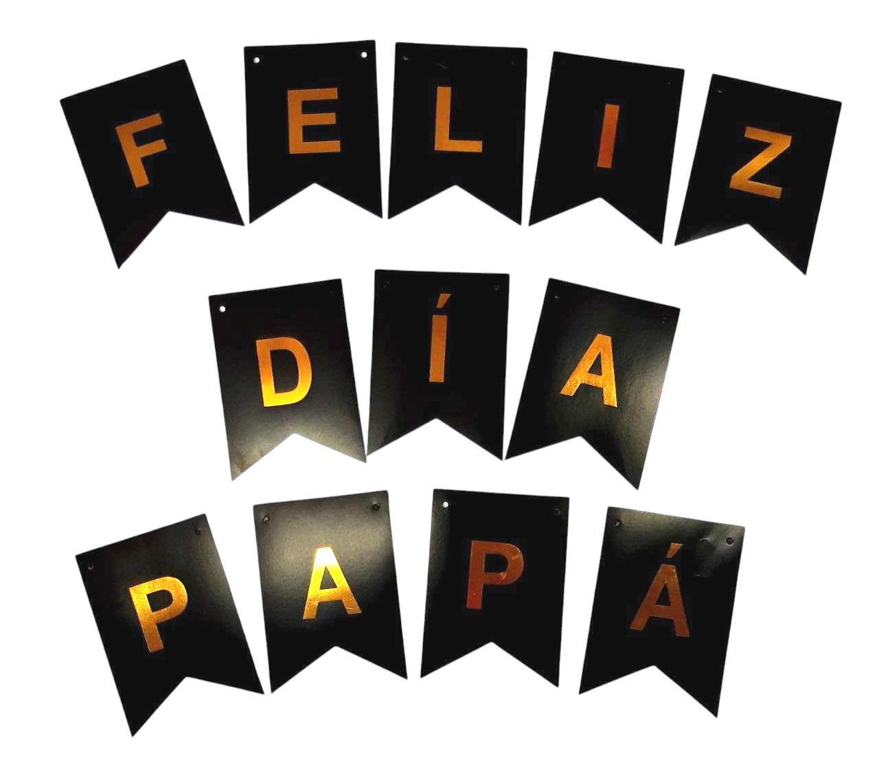 BANNER FELIZ DIA PAPÁ NEGRO - imagen 2