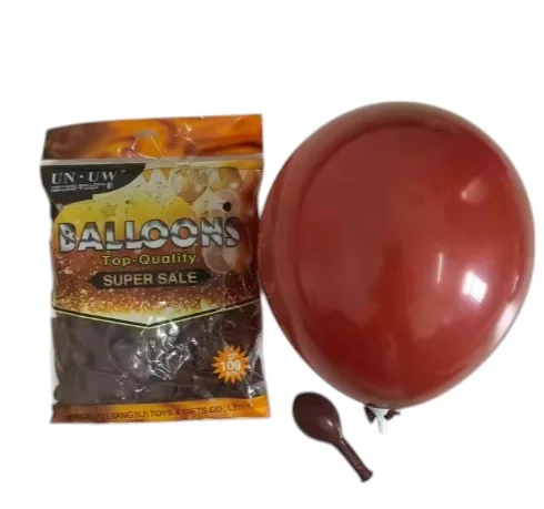 GLOBO RETRO LATEX VINO - imagen 2