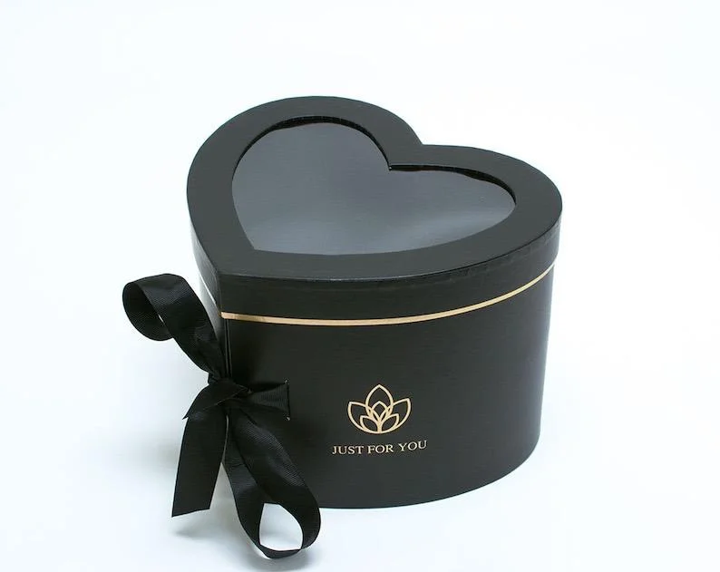 CAJA CORAZON CON VENTANA - imagen 2