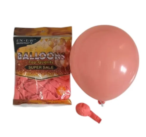 GLOBO RETRO LATEX SALMON - imagen 2