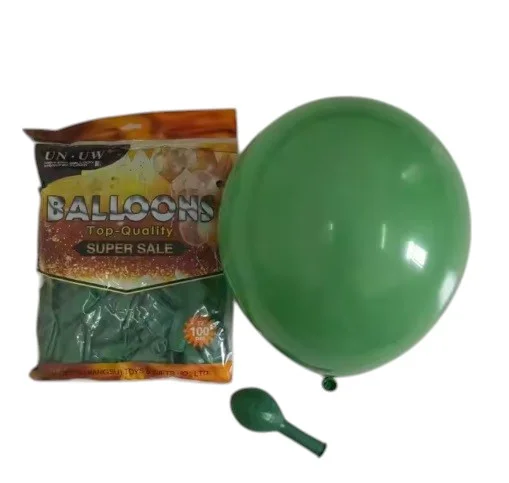 GLOBO RETRO LATEX VERDE - imagen 2