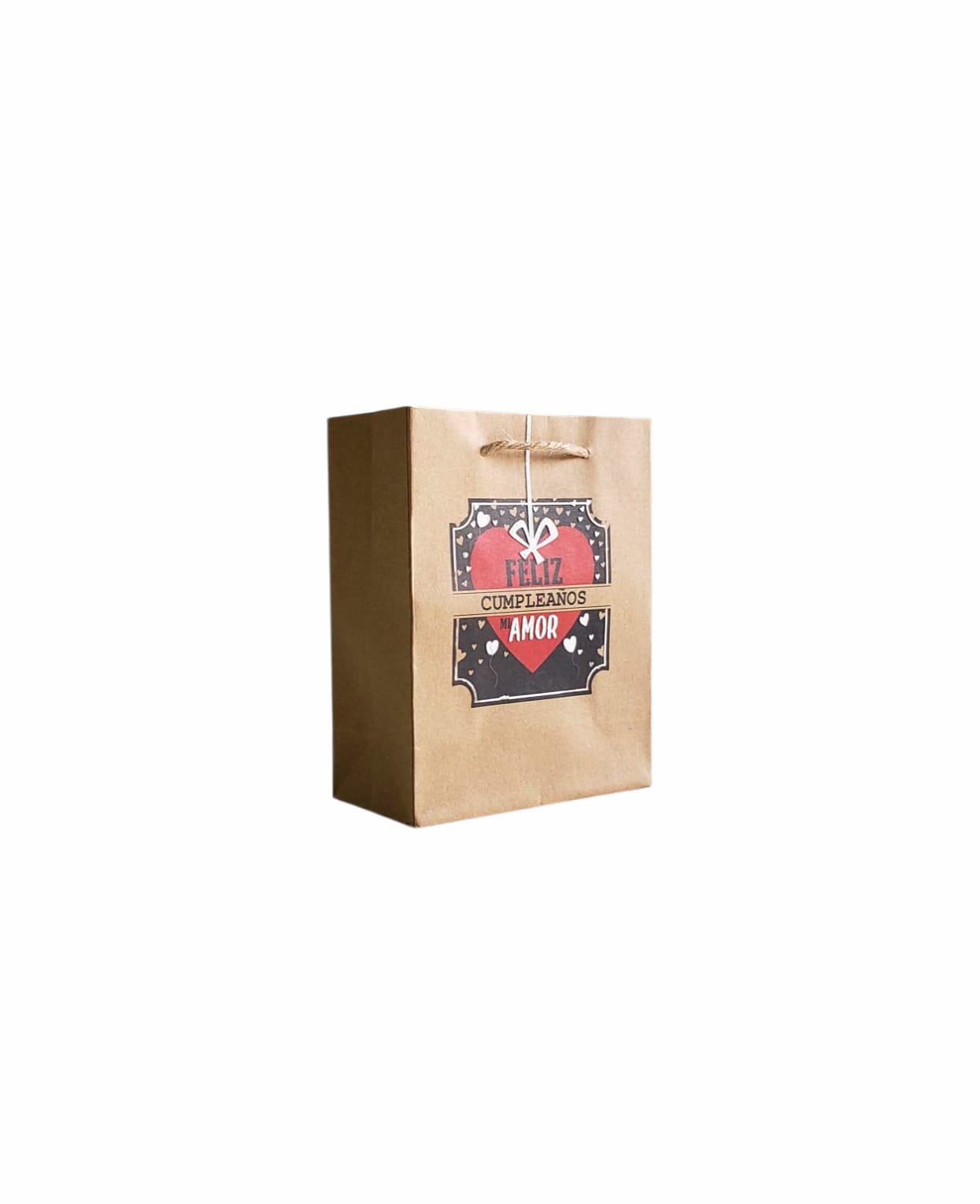 BOLSA KRAFT CON FOAMY CHIQUITA