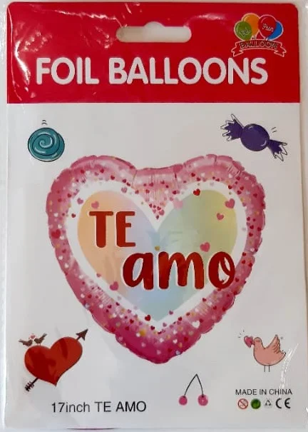 GLOBO METALICO CORAZON