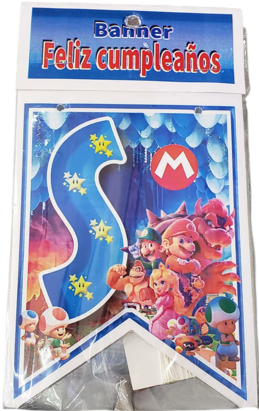 BANNER MARIO BROSS