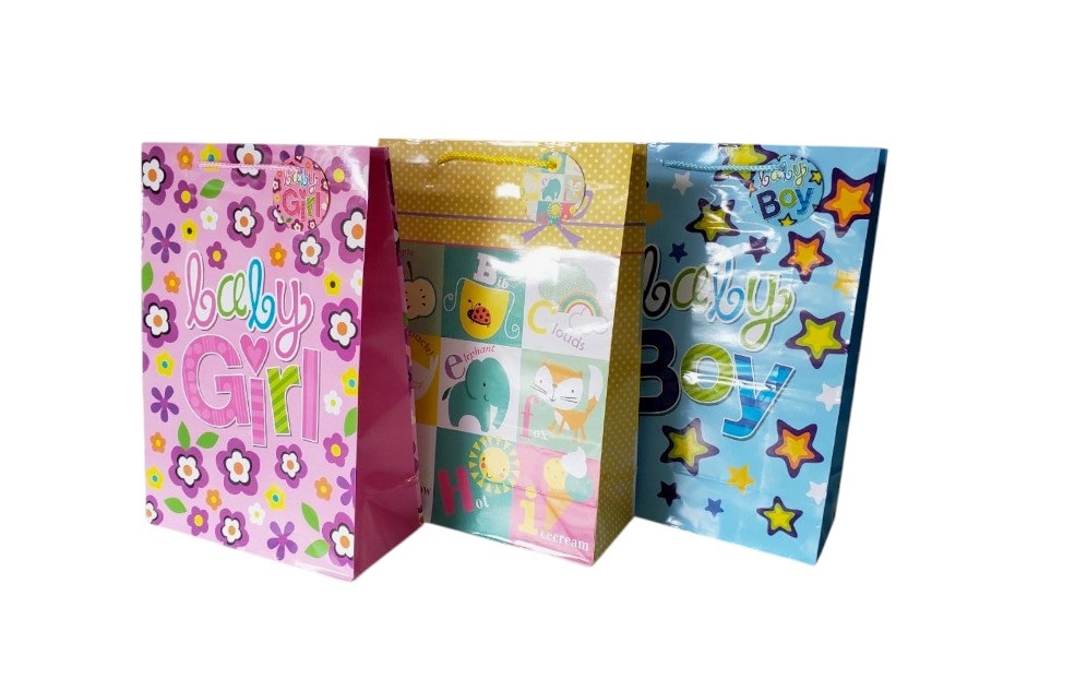 BOLSA GLOSSY BABY SHOWER