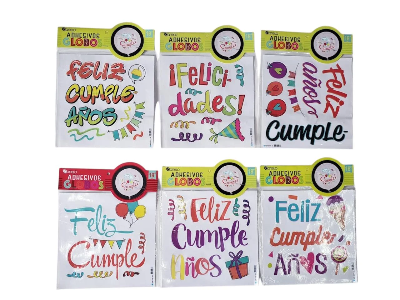 STICKER CUMPLEAÑOS