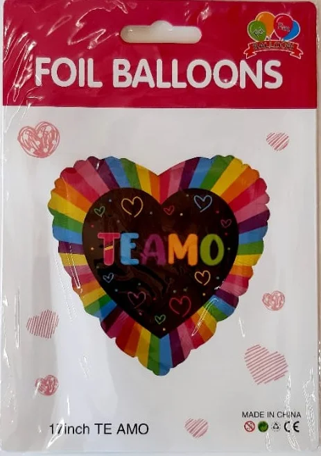 GLOBO METALICO CORAZON