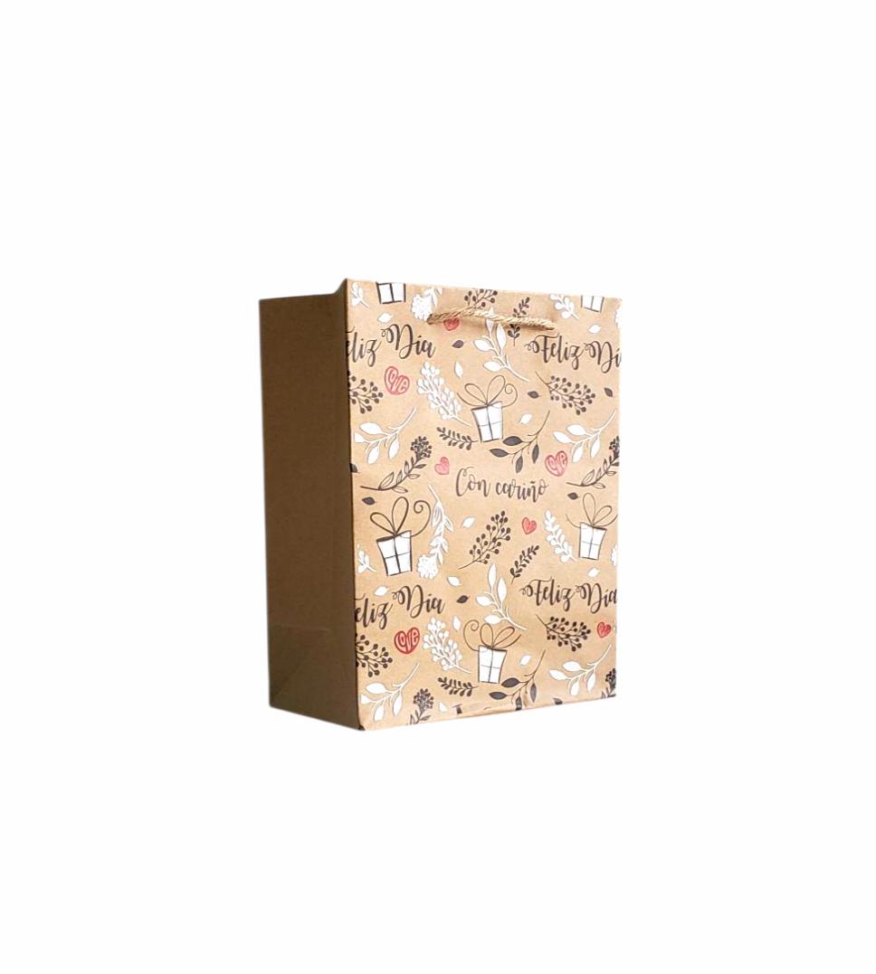 BOLSA KRAFT CON FOAMY PEQUEÑA