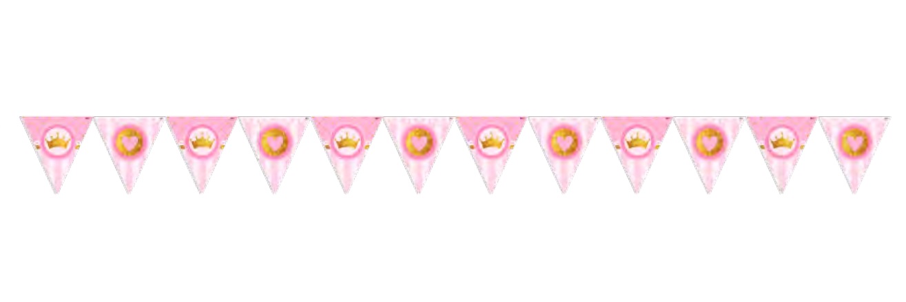 BANDERIN FIESTA PRINCESS