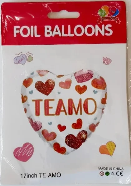 GLOBO METALICO CORAZON
