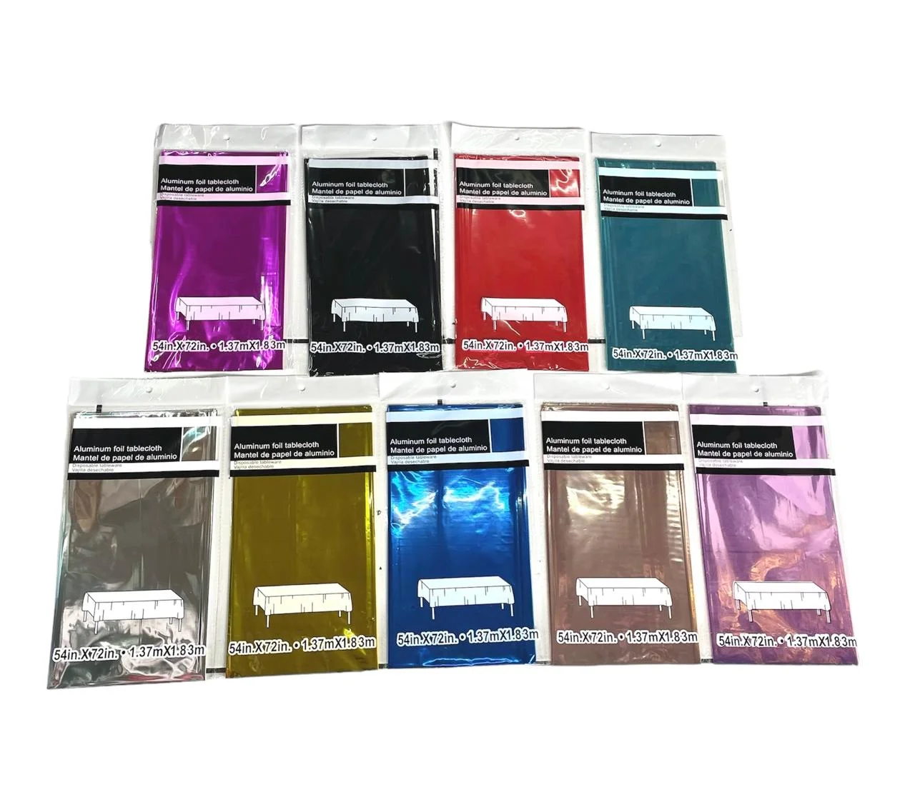  MANTEL COLORES METALICOS