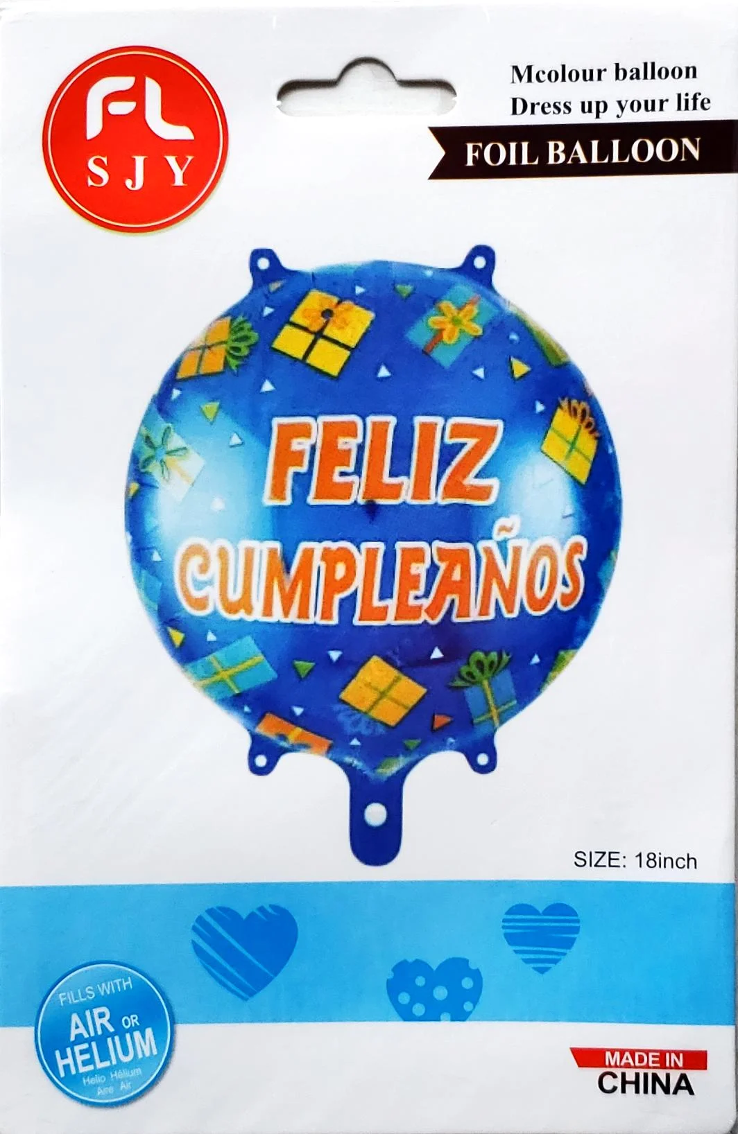GLOBO METALICO REDONDO