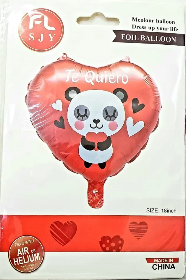 GLOBO METALICO CORAZON